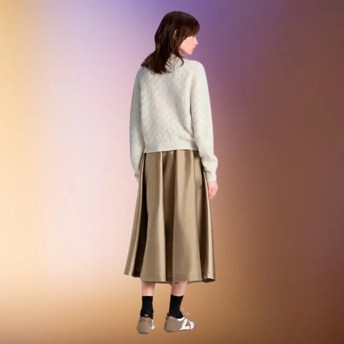 Monogram Brushed Knit Cardigan