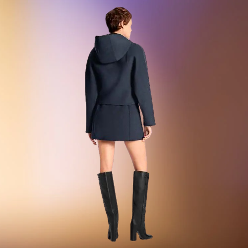 Short Hooded Duffle Coat