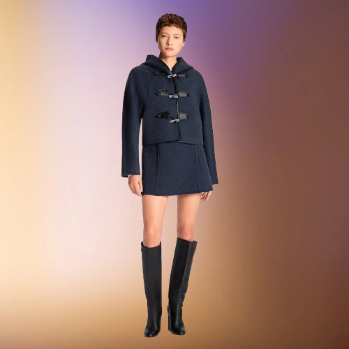 Short Hooded Duffle Coat